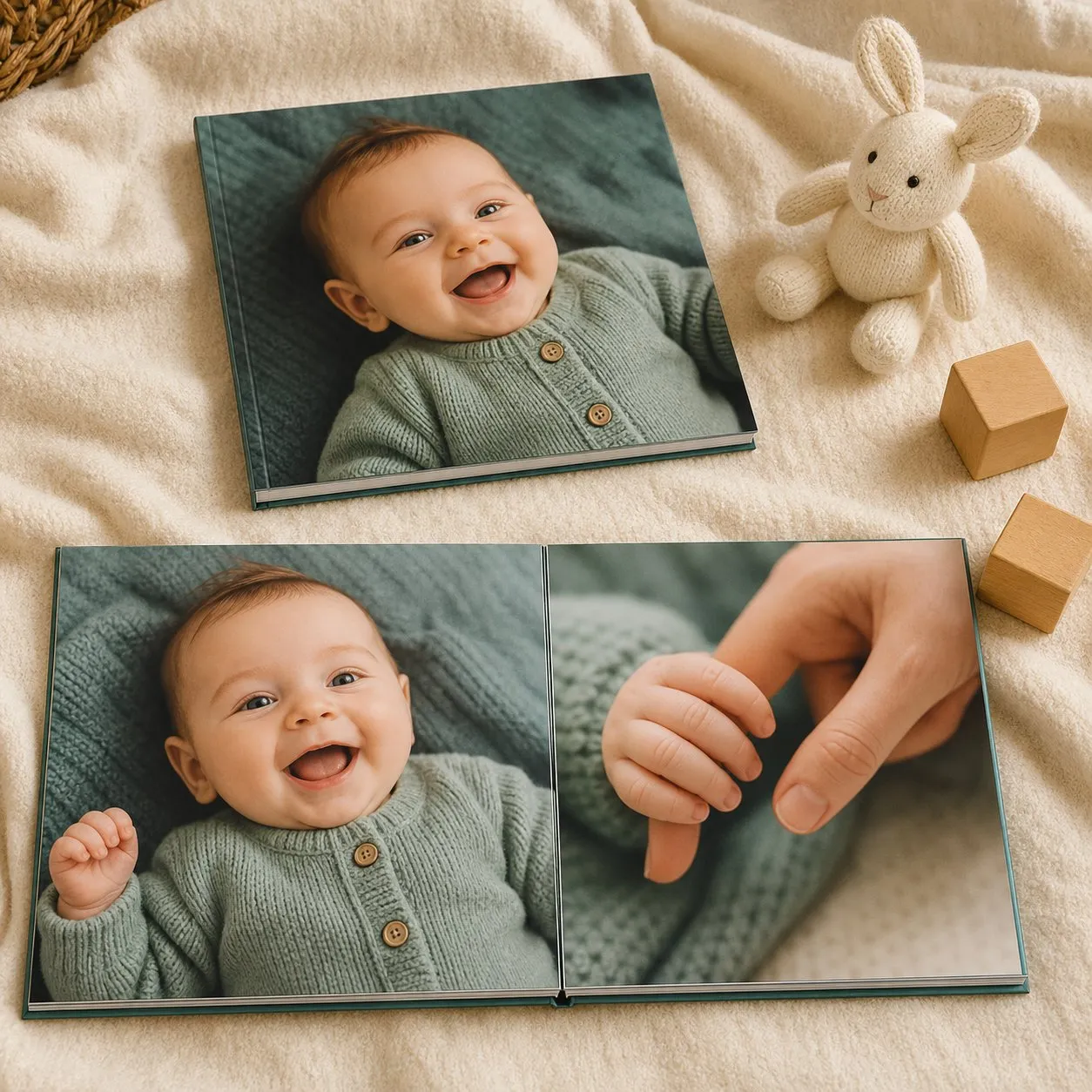 Фотокнига о первом годе ребёнка